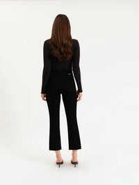 Daze - Shy Girl High Rise Cropped Flare Jeans
