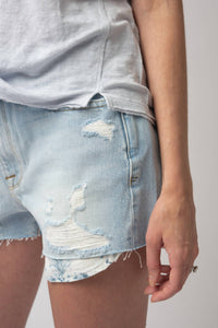 Frame - Le Beau High Rise Jean Short