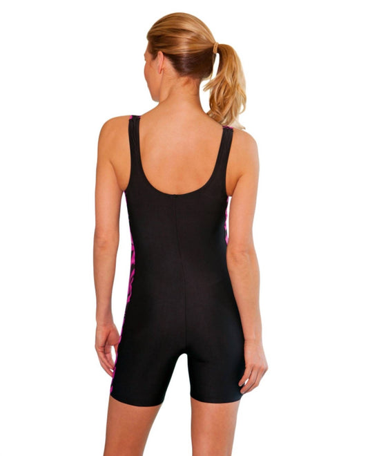 Waterpro - Plus Size Splice Chlorine Resistant Unitard