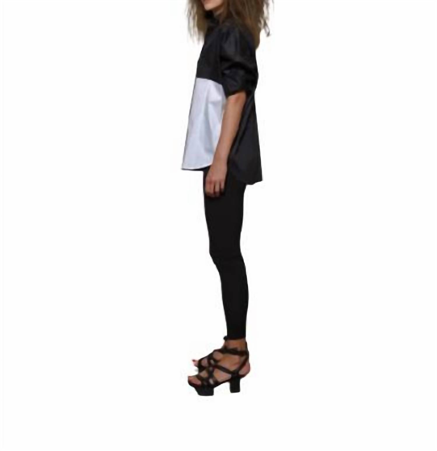 Simply Mila - 2 Tone Boxy Shirt