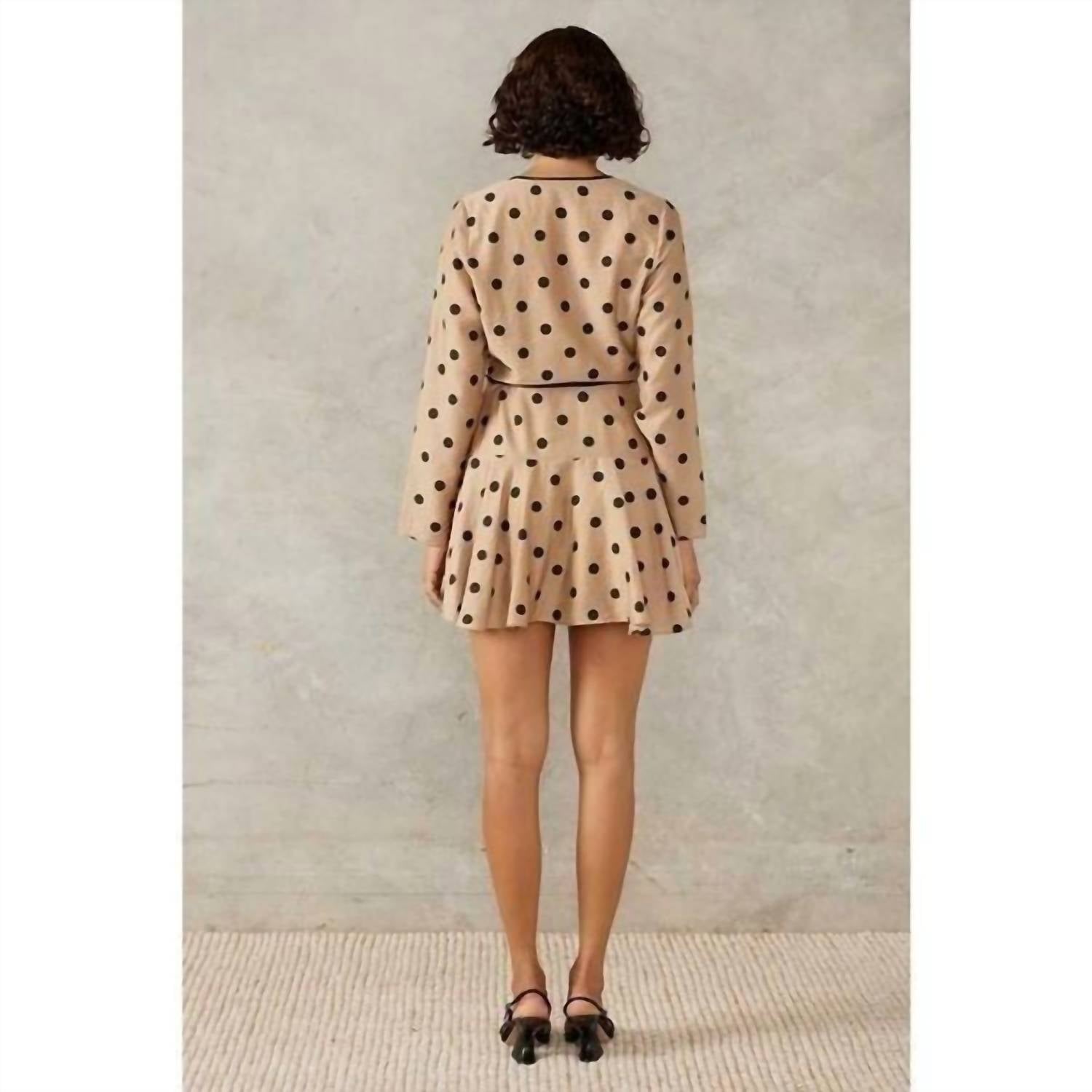 Mon Renn - Lucinda Mini Wrap Dress
