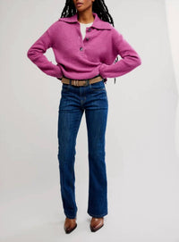Free People - Trading Up Polo Sweater