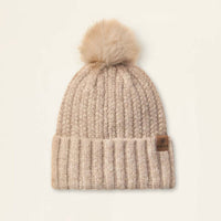 Ariat - Women's Chilton Faux Fur Pom Soft Knit Beanie