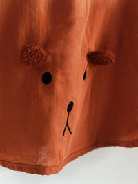 Ada Baby - Bear Organic Muslin Poncho For Babies And Toddlers