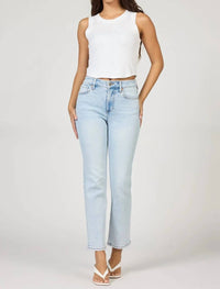 Dear John Denim - Anika Mid-rise Straight Leg Jeans