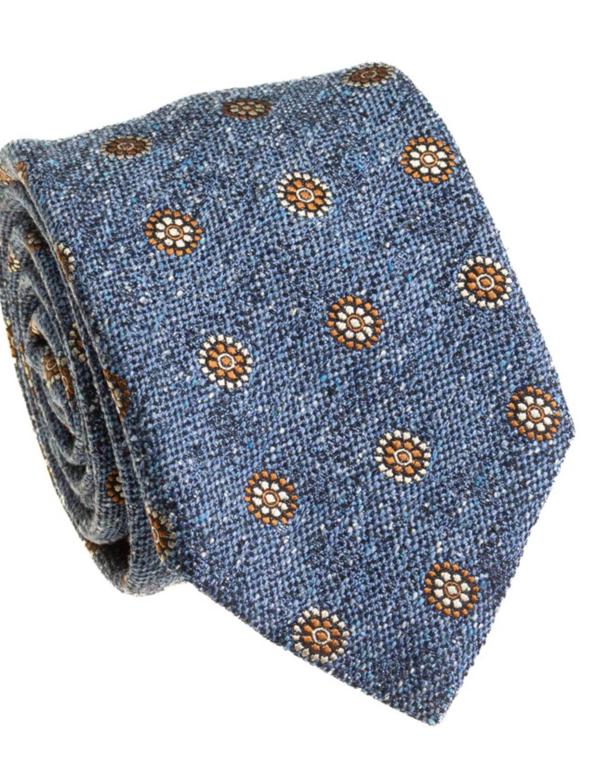 Geoff Nicholson - Men's Silk Floral Tie