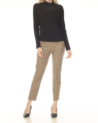 Joseph Ribkoff - Pull On Slim Straight Ankle Pants