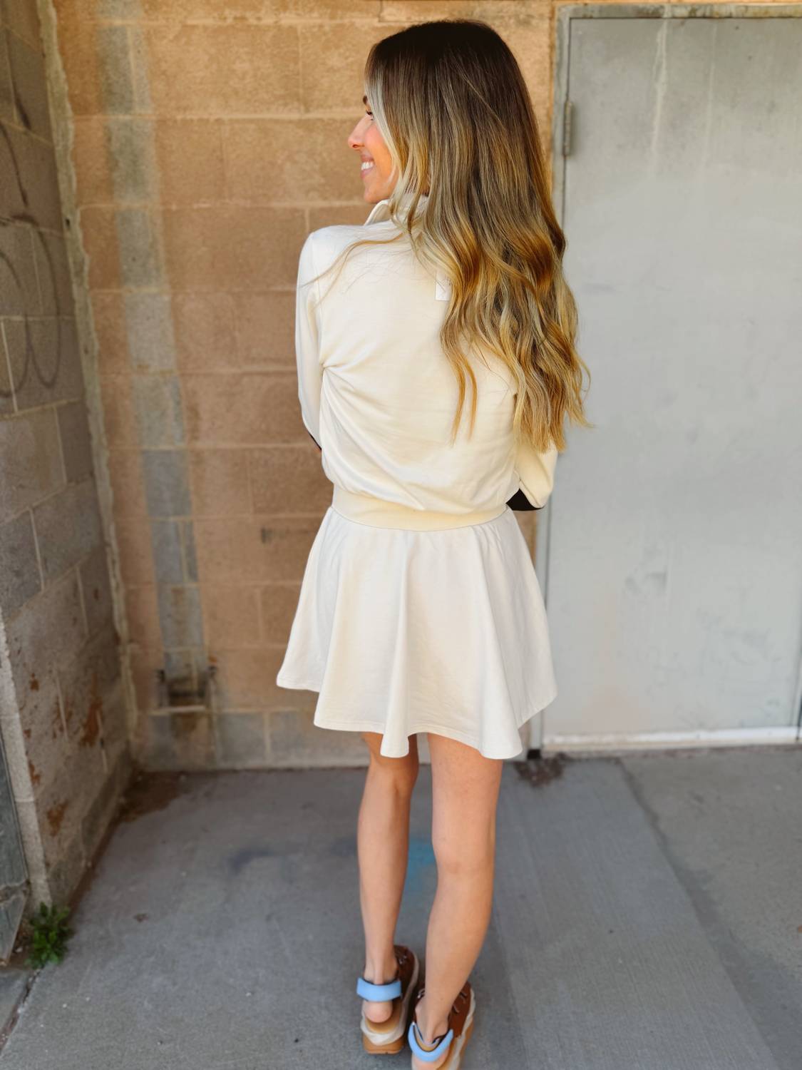 sundays Scottie Mini Dress in birch - women's dress - view 9