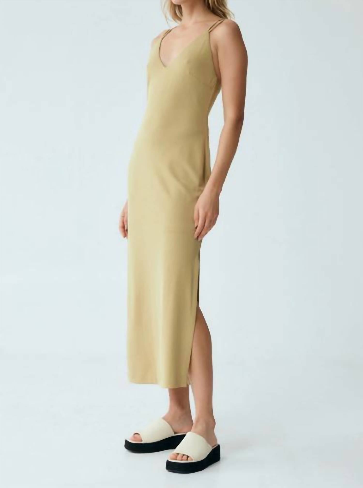 Third Form - Form Cross Back Midi Dress