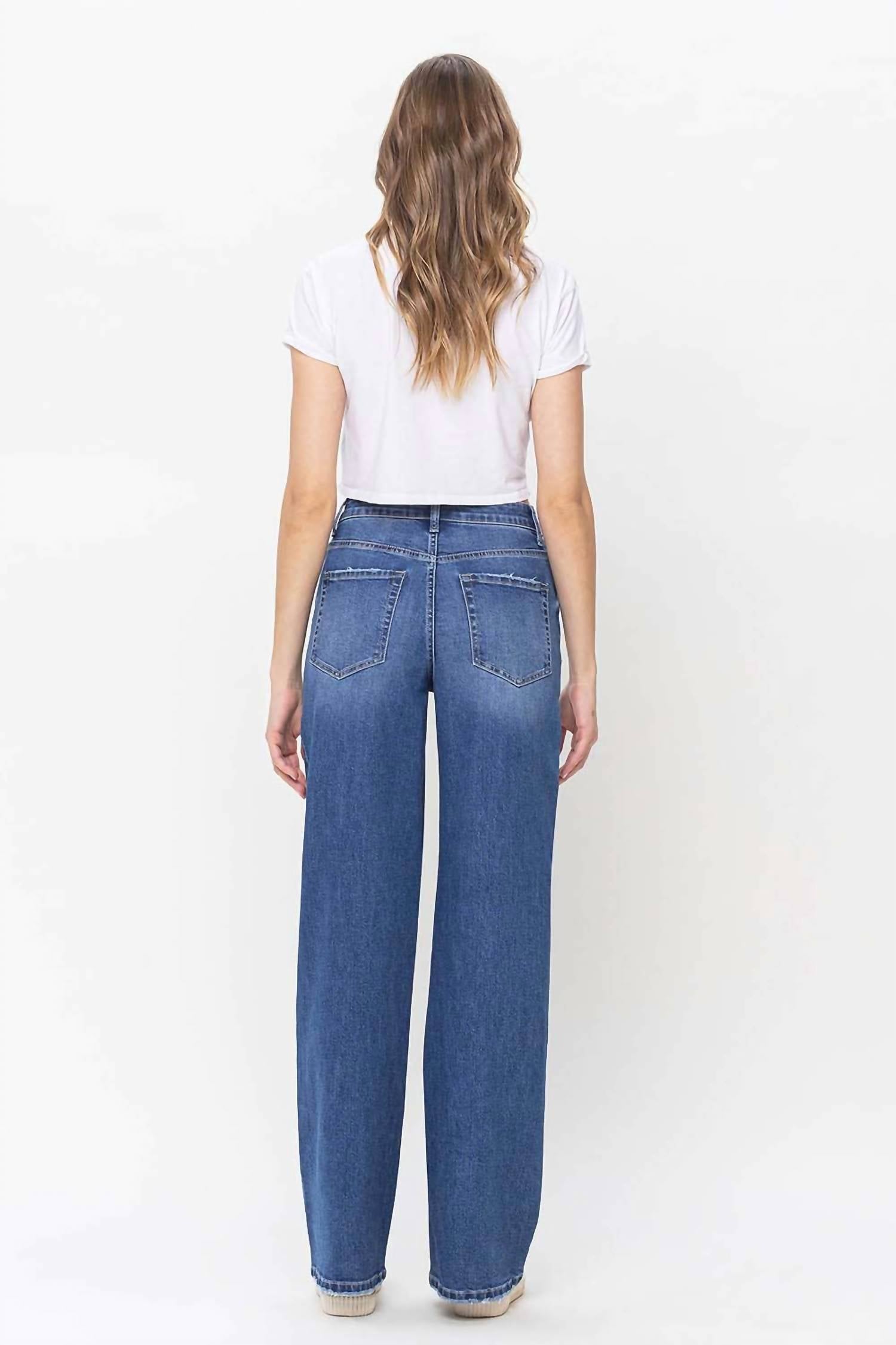 Vervet By Flying Monkey - Vintage Super High Rise Loose Jeans