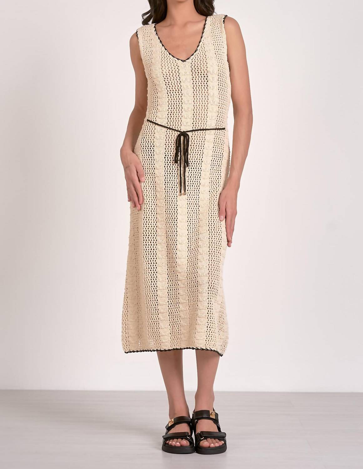 Elan - Crochet Lined Dress