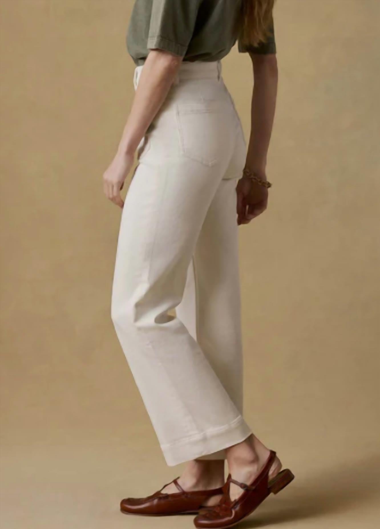 Faherty - Stretch Terry Patch Pocket Ankle Pant