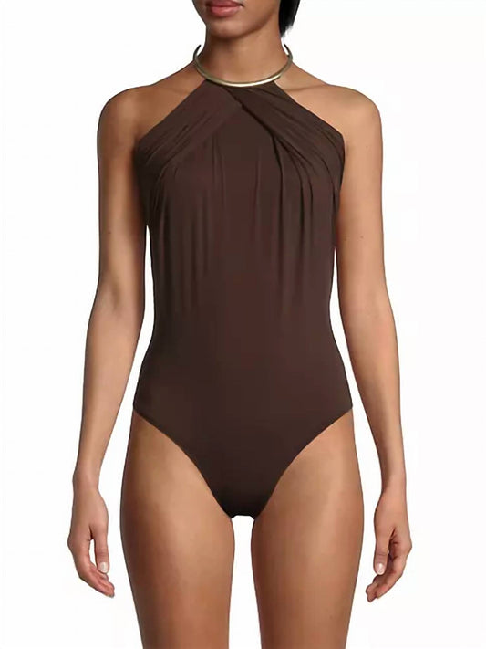 Lenny Niemeyer - Metal Collar One Piece Swimsuit