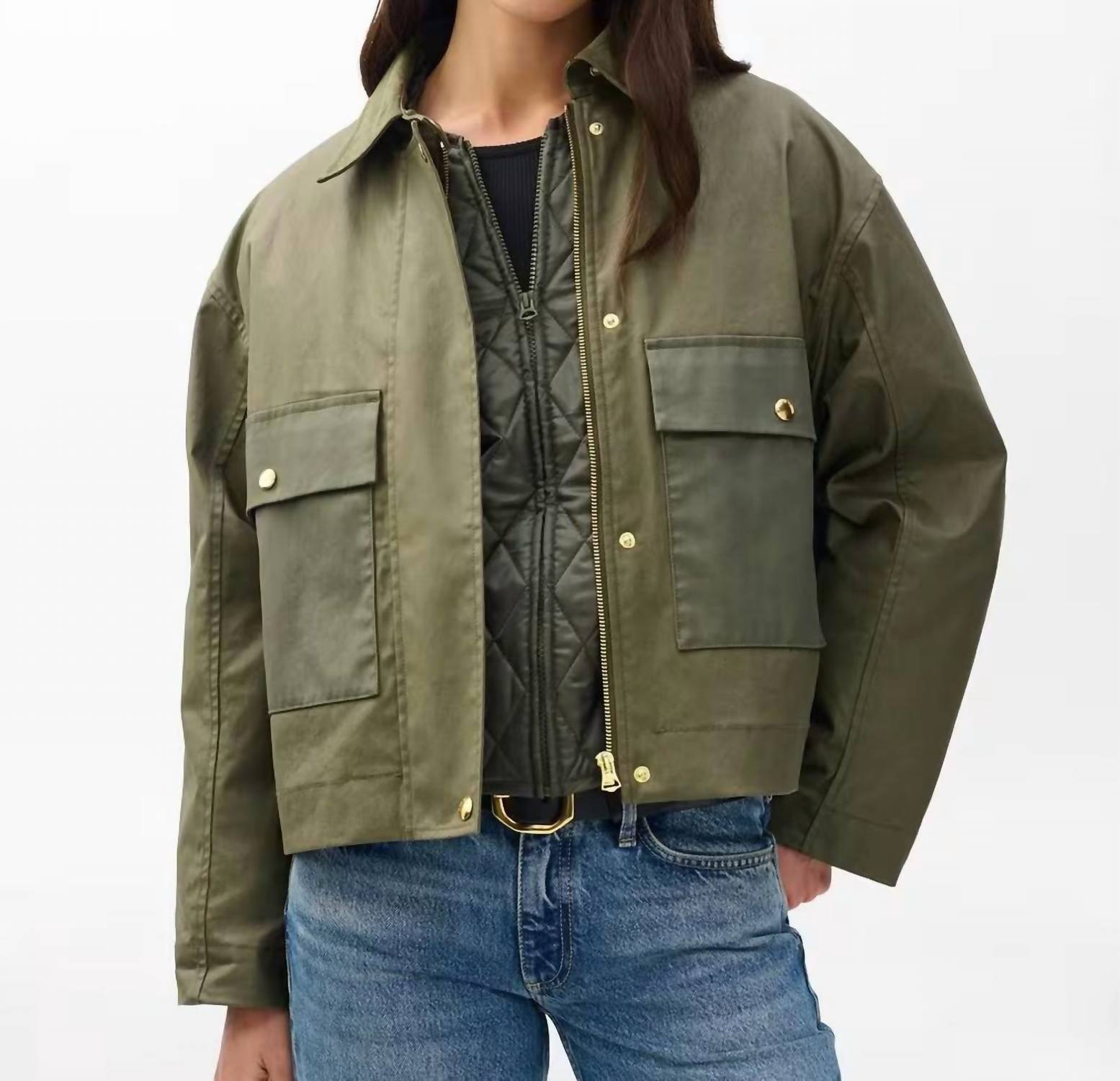 Rag & Bone - Nonie 2-in-1 Cotton Jacket
