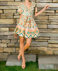 Flying Tomato - Babydoll Mini Dress