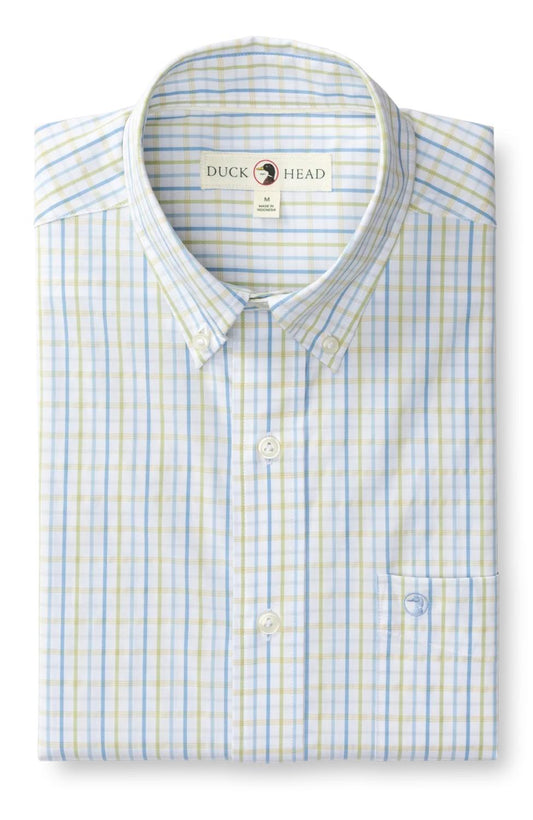 Duck Head - Performance Poplin Gaston Plaid Sport Shirt