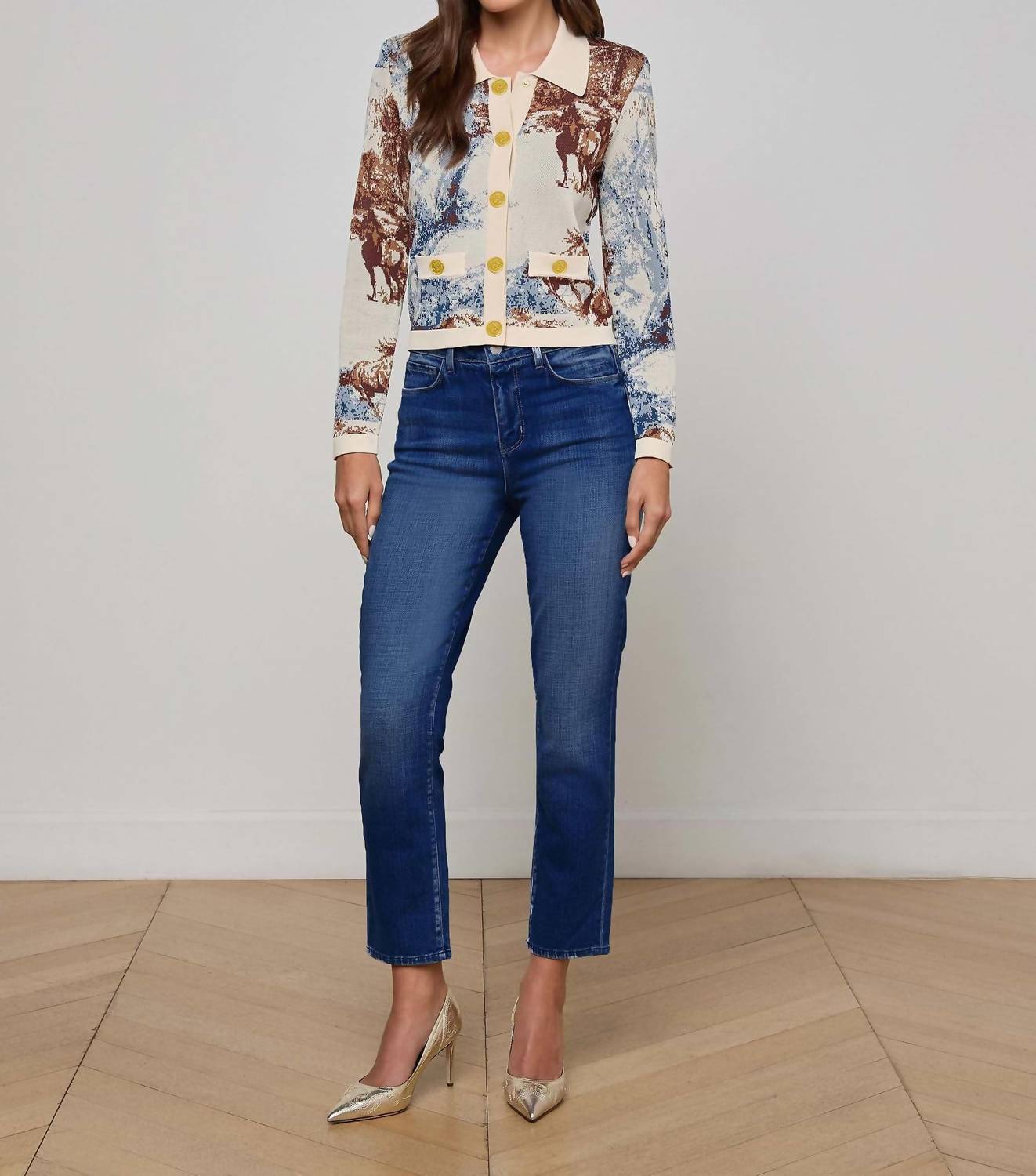 L'Agence - Celestia Ultra High Rise Slim Jean