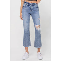Vervet By Flying Monkey - Most Likely Ankle Flare Jeans