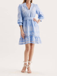 Tyler Boe - Nora Embroidered Mini Dress
