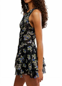 Free People - Raven Printed Mini Dress