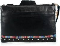 Mary Frances - Women's Color Fusion Beaded Camera Mini Crossbody Handbag