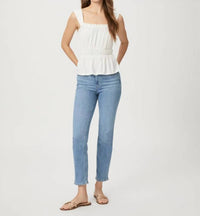 Paige - Cindy Straight Leg Jeans