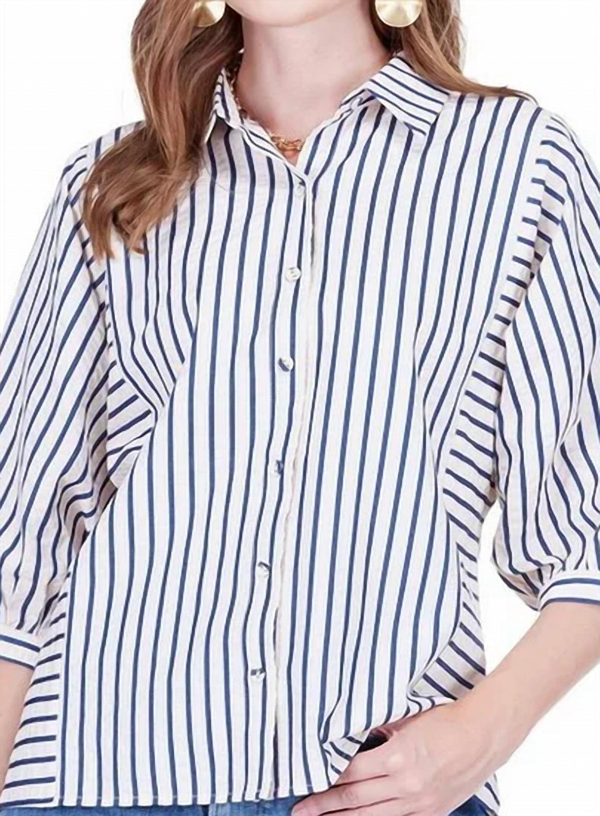 Joy Joy - Relaxed Batwing Blouse