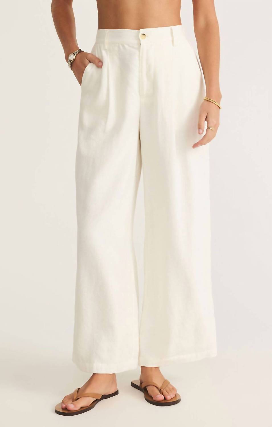 Z Supply - Women's Topanga Linen Pant