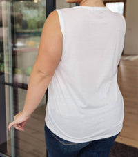 One Eleven North Cecilia Tank Top in white 1 - women's tank top - view 6