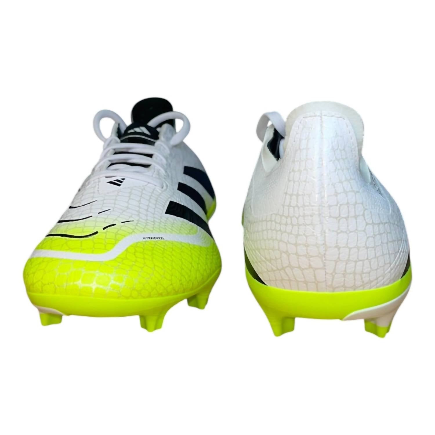 adidas Men's Predator League Fg/mg Soccer Cleat Shoes in white black yellow - men's shoe - view 5