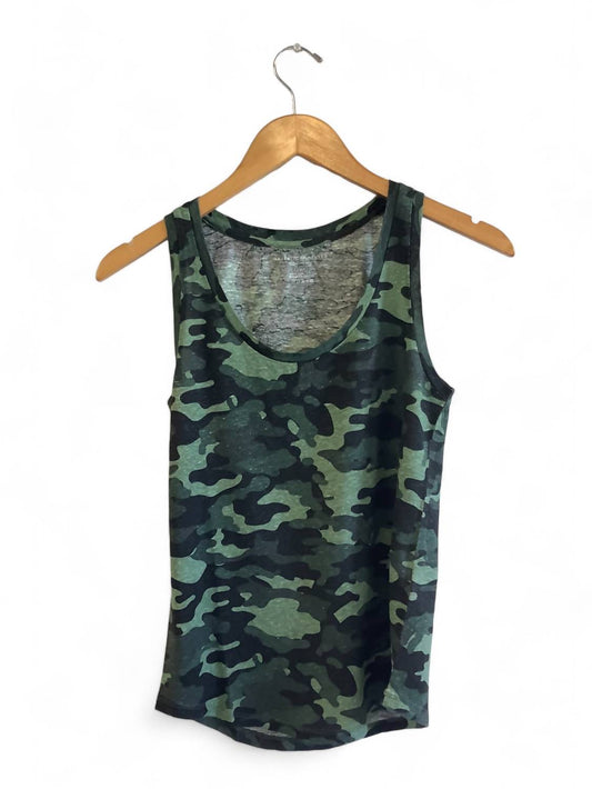 Majestic Filatures - WOMEN'S LINEN CAMO TANK TOP