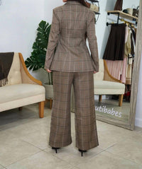 Peekskill - London Wide Leg Pants Suit Set
