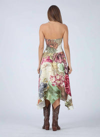 Aylaya - JOSEPHINE STRAPLESS MIDI DRESS