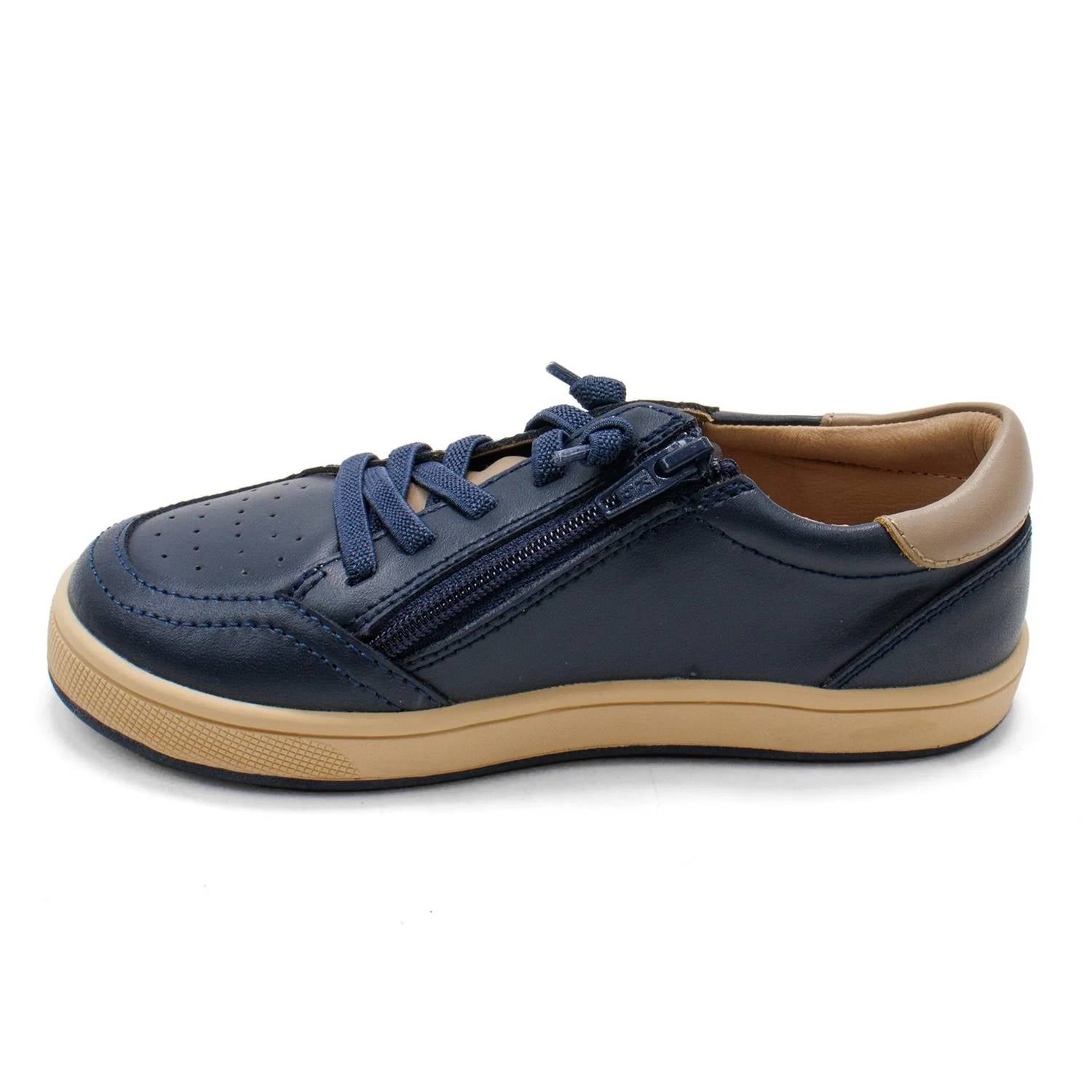 Oldsoles - Boy's Platinum Runner Low Top Sneaker