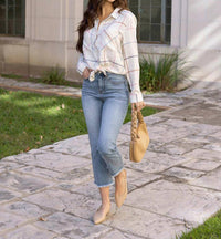 Grace And Lace - Favorite Button Up Plaid