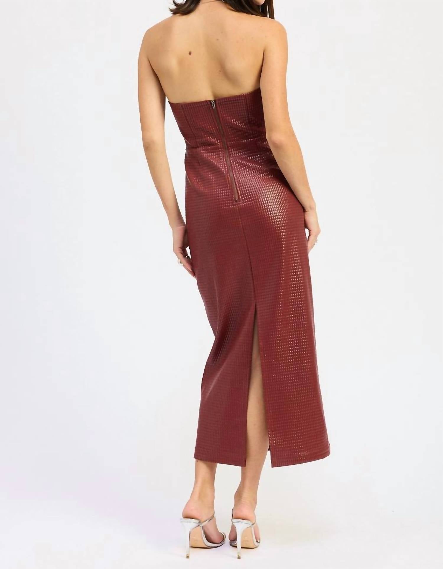 Emory Park - Elektra Textured Knit Midi Dress
