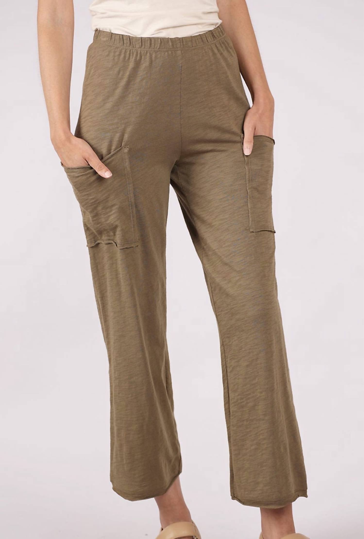 Habitat - Cotton Slub Pocket Flood Pants