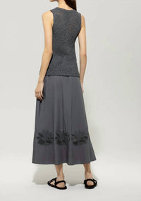 Luisa Cerano - Skirt with embroidery
