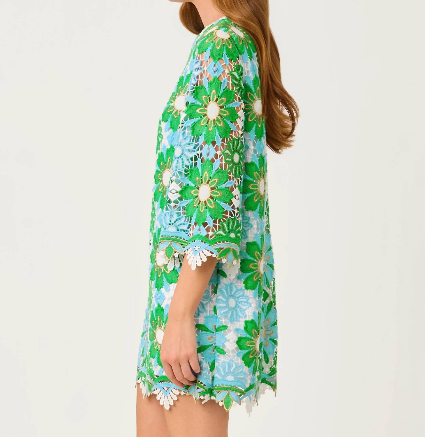 Lilly Pulitzer - Jouri 3/4 Sleeve Lace Dress