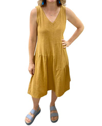 Cut Loose - Patch Sleeveless Midi Dress