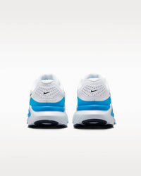 NIKE Men's Structure 26 Road Running Shoes in white blue hero pure platinum black - men's sneaker - alternate view