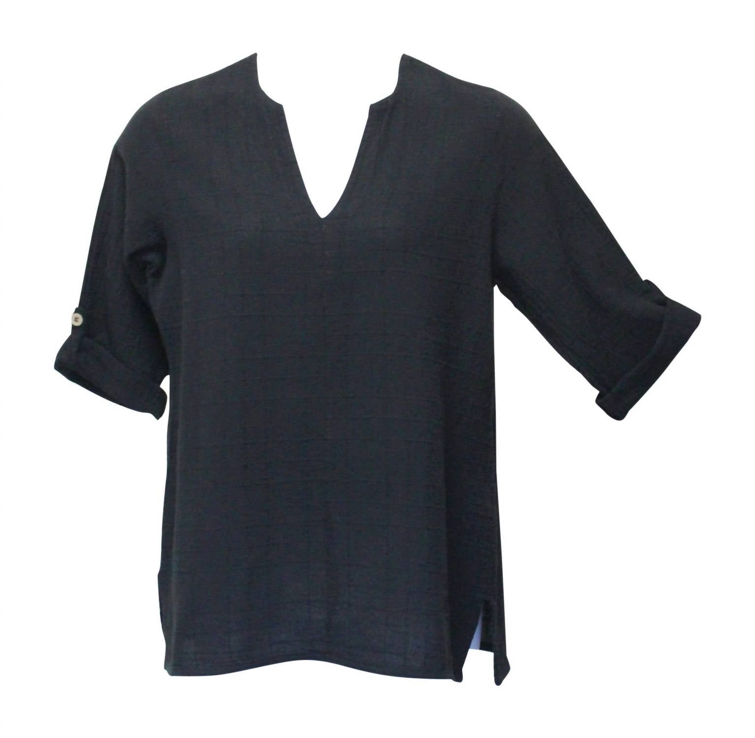 Ezze Wear - Women's Dotty Gauze Cotton Teah Top