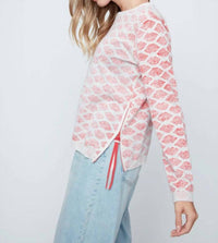 Renuar - Knit Lips Crewneck Sweater