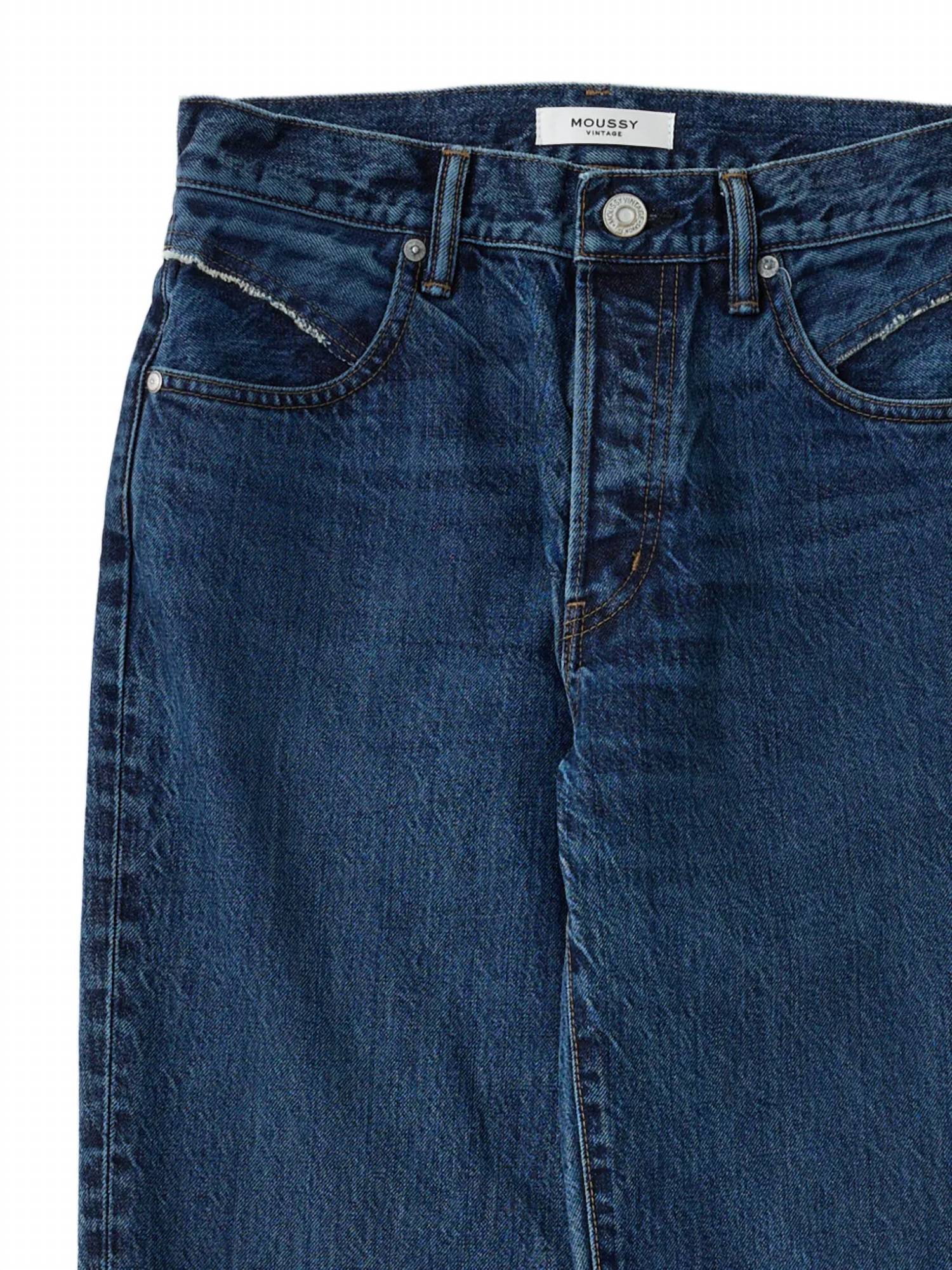 Moussy - Lara Western Straight Cuffed Jeans