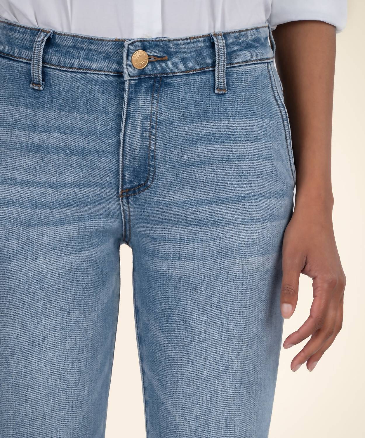 Kut From The Kloth - Kelsey Mid Rise Ankle Flare Jean