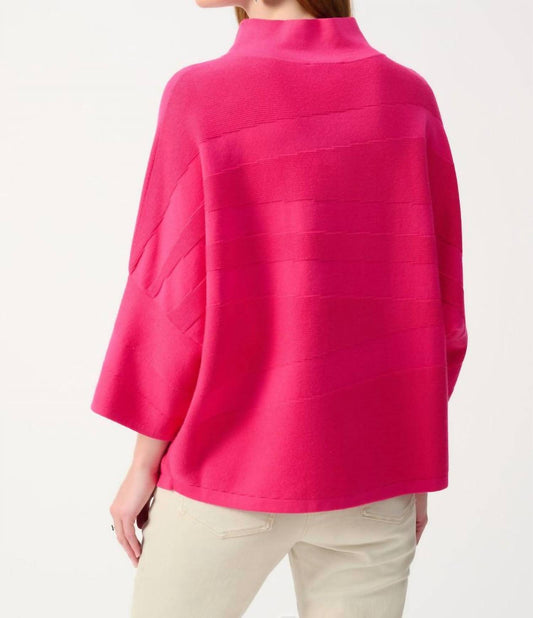 Joseph Ribkoff - Women's 3/4 Sleeve Mock Neck Sweater