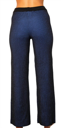 Two Toned Ribbed Pant