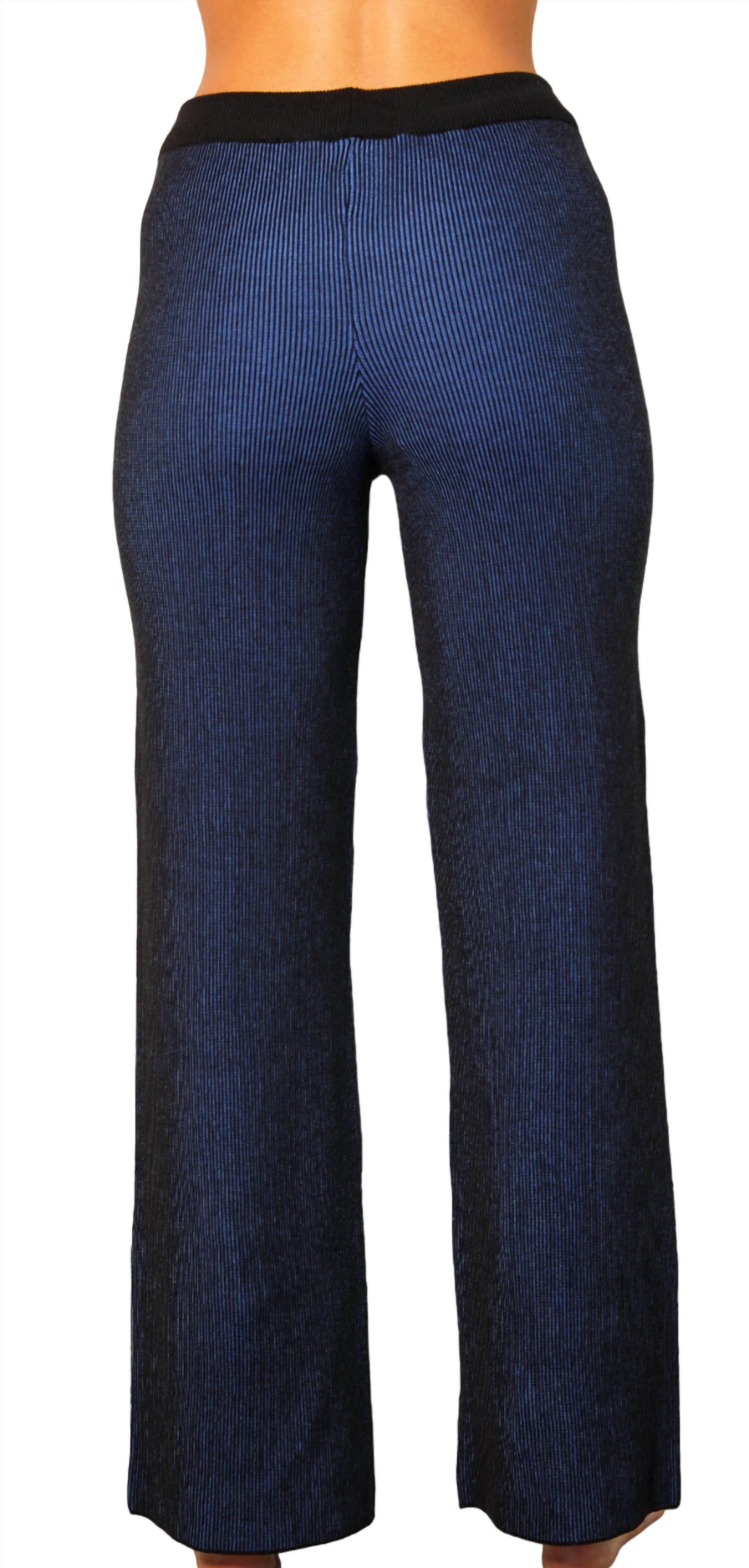 Two Toned Ribbed Pant