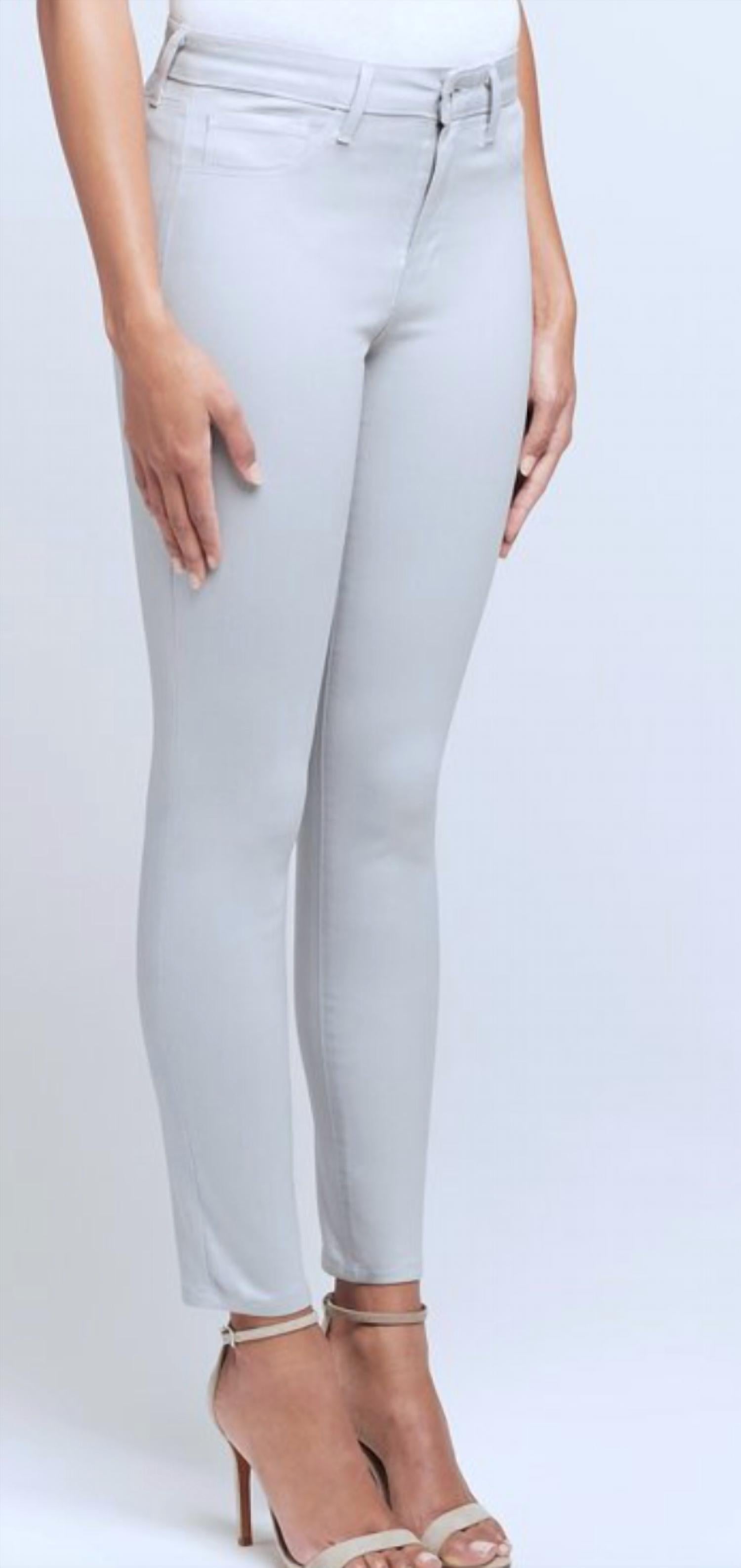 Margot High Rise Coated Skinny Denim Jean