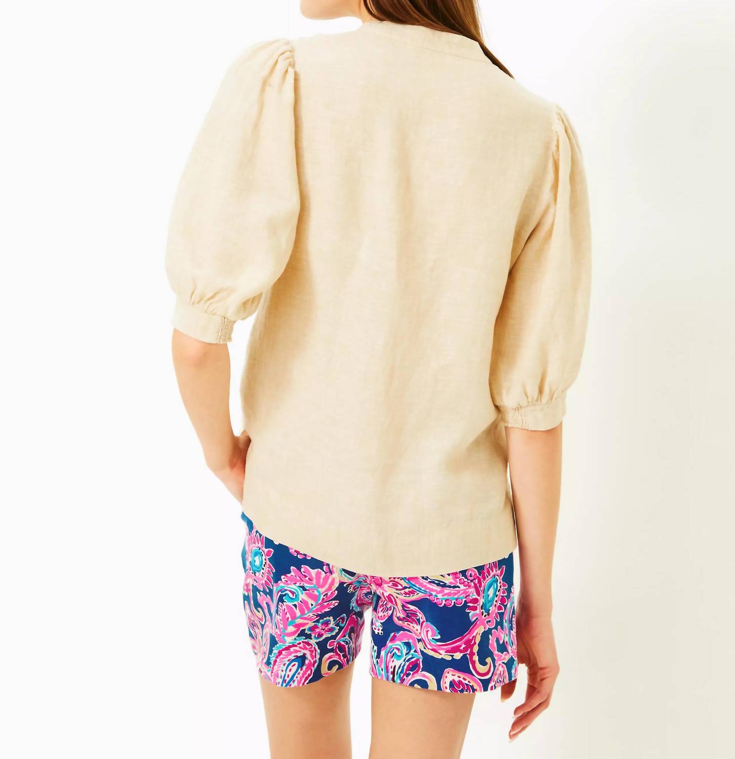 Lilly Pulitzer - Mialeigh Elbow Sleeve Top